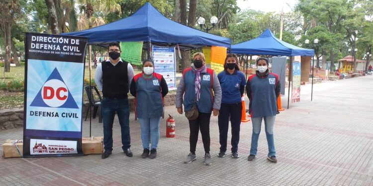Prevención y asistencia a vecinos de la ciudad de San Pedro