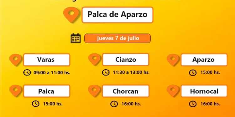 Continua la entrega de Unidades Alimentarias en el interior de la provincia