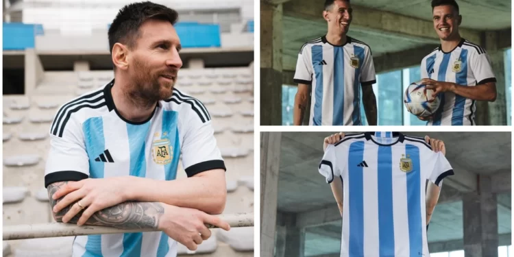 La nueva camiseta de la Selección para el Mundial Qatar 2022