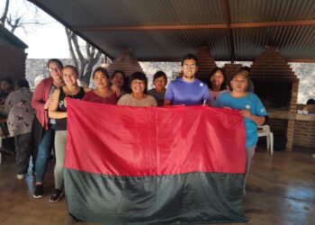 Encuentro de jóvenes de la comunidad Guaraní en San Pedro