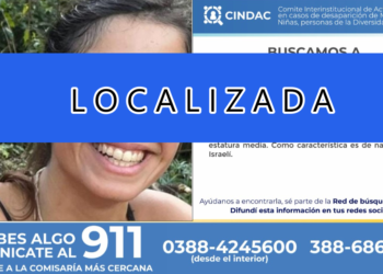 Fue localizada la joven israeli que se encontraba desaparecida