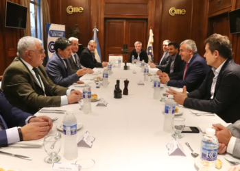 Morales se reunió con autoridades de la CAME