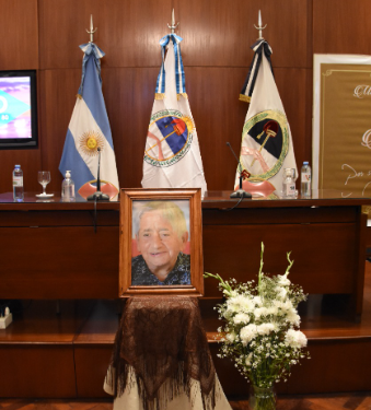 Se homenajeó a la dirigente política Mercesdes «Mecha» Castro