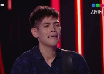 La emoción de un participante tras las palabras de Ricardo Montaner