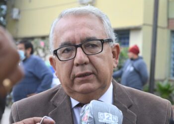 Avanzan las obras de pavimentación sobre Av. Paterson en San Pedro