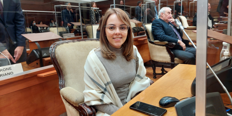 Gisel Bravo criticó al Gobierno Nacional por la obra sin terminar de la Ruta 34