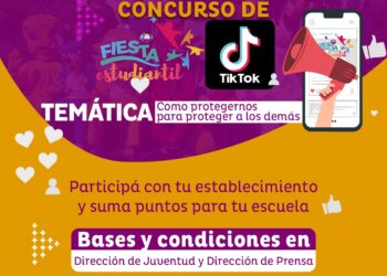 Concurso de Tik-Tok en la estudiantina 2022