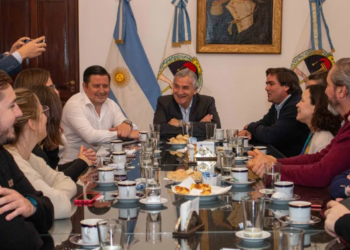 Morales recibió a concejales bonaerenses que vinieron a conocer el modelo productivo jujeño