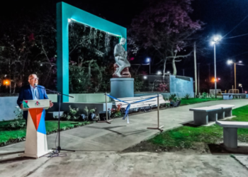 Quedó inaugurada la Plaza de la Madre en San Pedro
