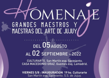 Se inaugurará la Muestra Homenaje a personalidades del arte jujeño