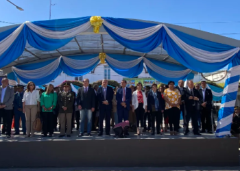 Morales participó del acto en honor a José de San Martin