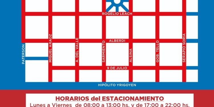 Sistema de estacionamiento medido en San Pedro