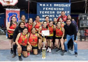 Cierre del Torneo de Maxibásquet Femenino en San Pedro
