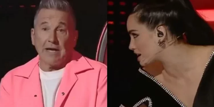 Cruce de indirectas entre Ricardo Montaner  y Lali Esposito en La Voz Argentina