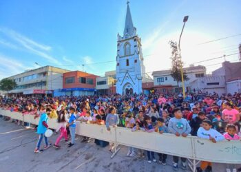 Exitosa jornada de festejos por el día de la niñez