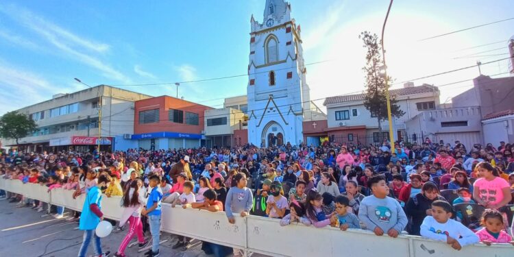 Exitosa jornada de festejos por el día de la niñez