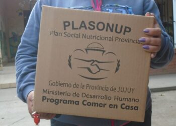 Continúa la entrega de Unidades Alimentarias en localidades de Yungas este martes
