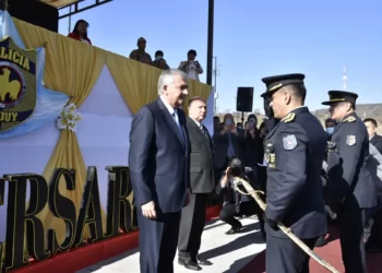 Acto conmemorativo de la creación de la Policía de la Provincia