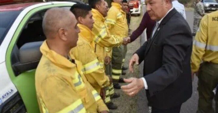 Seguridad refuerza el apoyo para combatir los incendios en Yuto