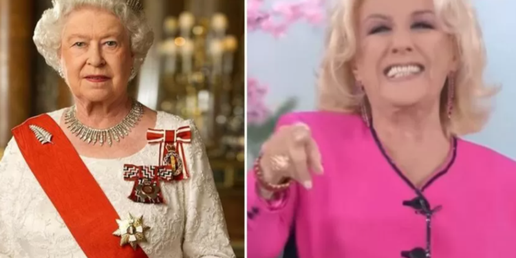Murió Isabel II a los 96 años: estallaron los memes de Mirtha Legrand y la reina