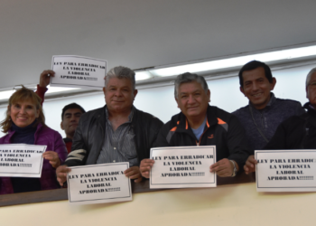 Se aprobó la Adhesión a la Ley de de Eliminación de la Violencia y el acoso laboral en el trabajo