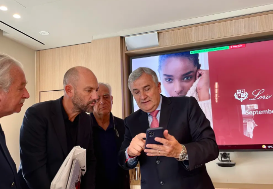 Morales acordó inversiones y la exportación directa de fibra de vicuña jujeña a Italia