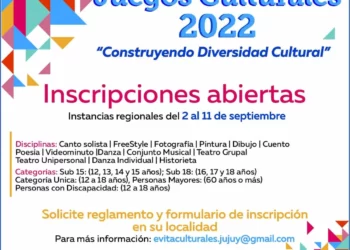 Juegos Culturales 2022: «Construyendo Diversidad Cultural»