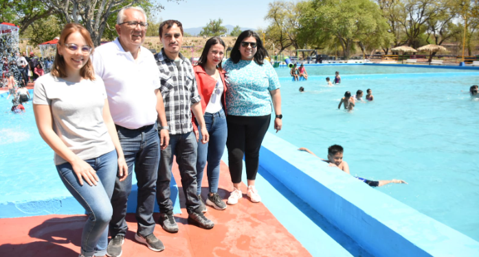 El intendente Julio Bravo inauguró la temporada del Camping y Balneario Municipal Jaque