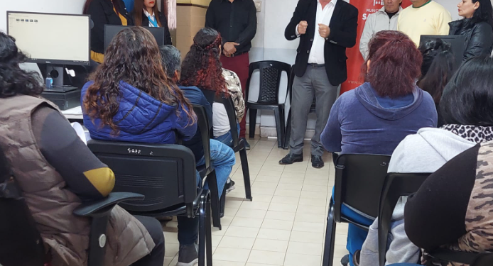 El Municipio de Julio bravo capacita en Gestión Empresarial a sampedreños