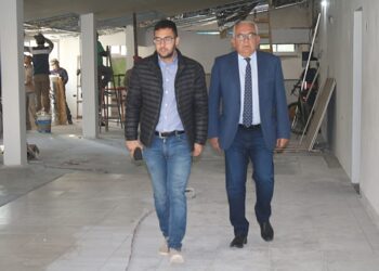 Julio Bravo resaltó el avance de obras en el edificio de desarrollo humano