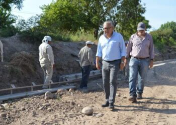 Bravo visitó las obras que están cambiando la vida de los sampedreños
