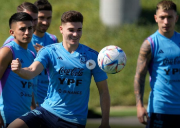 La selección argentina se entrenó tras la dura derrota contra Arabia Saudita: posibles cambios y reencuentro familiar