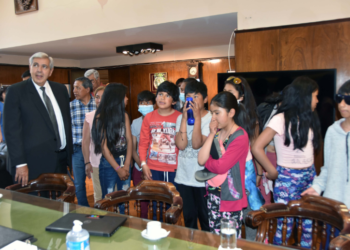 Estudiantes de Catua visitaron la Casa de todos los jujeños