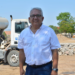 Julio Bravo destacó el avance del boulevard de agua en Avenida 25 de Mayo