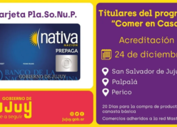 Acreditación de la Tarjeta Plasonup