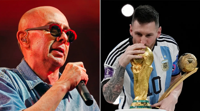 El Indio Solari, emocionado con Lionel Messi: “El ‘pecho frío’ se comió el campeonato”