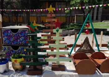 7º exposición de talleres en la Casa del Adolescente