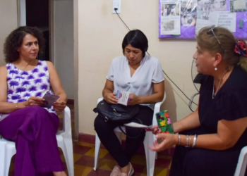 Visita del Consejo de la Mujer e Igualdad de Género a la Casa María Conti