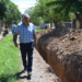 En marcha la instalación de la red de cloaca en el sector José Gabriel