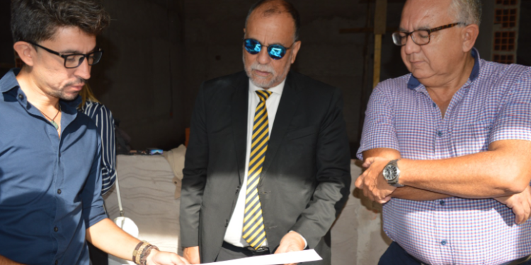 Avanza la obra del Registro Civil en San Pedro