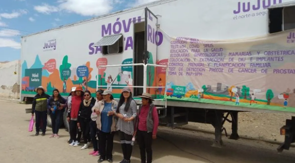 El Móvil Sanitario retoma actividades en barrios capitalinos