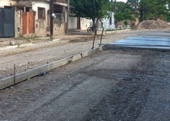 San Pedro dio inicio a la segunda etapa de pavimentación de la calle Martín Fierro