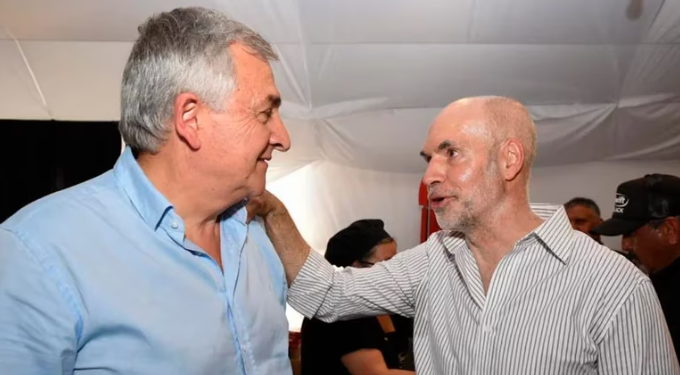 Gerardo Morales y Horacio Rodríguez Larreta sumaron otra foto a la interna de Juntos por el Cambio