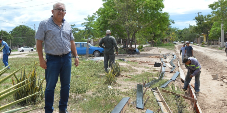 Diez mil metros de cordón cuneta y otras obras para la nueva ciudad