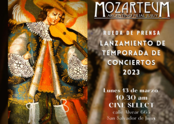 Mozarteum Argentino Filial Jujuy, tiene el agrado de anunciar el lanzamiento de la 42º Temporada de Conciertos de Abono