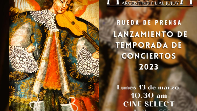 Mozarteum Argentino Filial Jujuy, tiene el agrado de anunciar el lanzamiento de la 42º Temporada de Conciertos de Abono