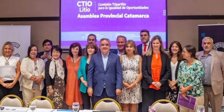 Litio: Jujuy, con participación activa en la Comisión Tripartita para la Igualdad de Oportunidades