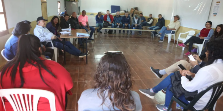 Morales llevó a su gabinete a El Moreno para responder en territorio a las necesidades de las comunidades