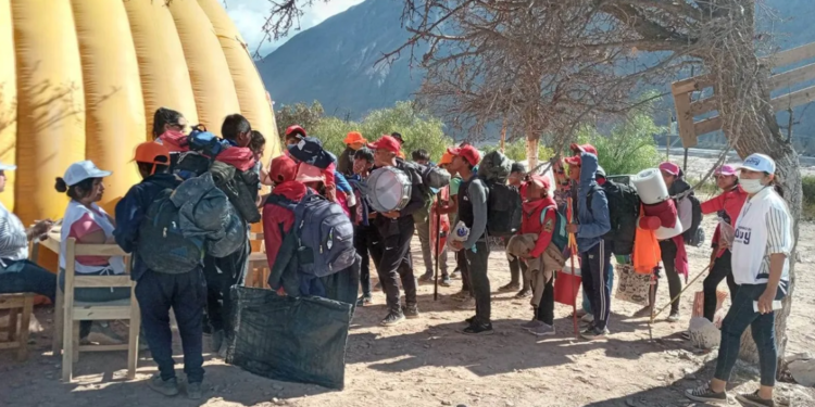 Punta Corral: Con resultado positivo culminó el operativo