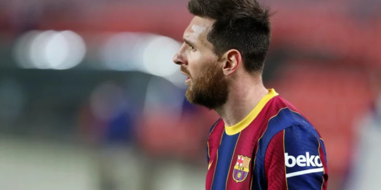 Los hinchas de Barcelona pidieron por la vuelta de Lionel Messi en el clásico ante el Real Madrid